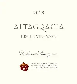 Eisele 2018 Altagracia Cabernet Sauvignon