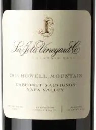 La Jota 2021 Cabernet Sauvignon Howell Mountain