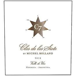 Clos de los Siete Red by Michel Rolland