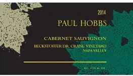 Paul Hobbs 2014 Cabernet Sauvignon Beckstoffer Dr. Crane Vineyard