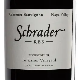 Schrader 2019 RBS Beckstoffer To Kalon Vineyard Cabernet Sauvignon