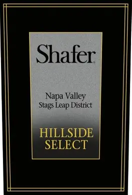 Shafer 2018 Hillside Select Cabernet Sauvignon