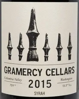 Gramercy Cellars 2015 Syrah Lagniappe