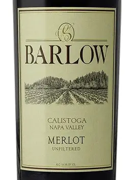 Barlow Vineyards 2016 Merlot