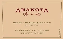 Anakota 2019 Helena Dakota Cabernet Sauvignon