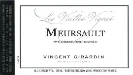 Vincent Girardin 2017 Meursault
