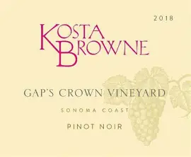 Kosta Browne 2015 Gap's Crown Pinot Noir