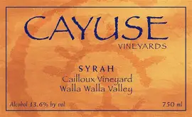Cayuse 2016 Syrah Cailloux Vineyard