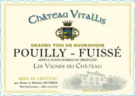 Chateau Vitallis 2023 Pouilly-Fuisse