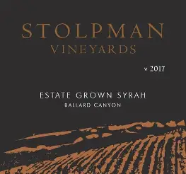 Stolpman Vineyards 2017 Estate Grown Hilltops Syrah