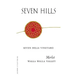 Seven Hills 2012 Merlot Seven Hills Vineyard
