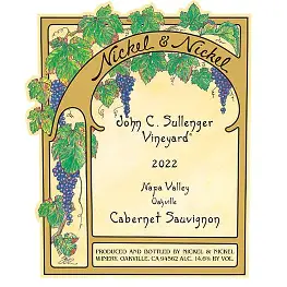 Nickel & Nickel 2019 Cabernet Sauvignon John C. Sullenger Vineyard