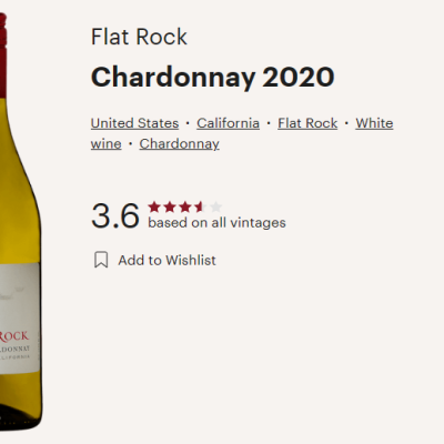 flat rock chard vivino