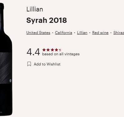 lillian 2018 syrah vivino