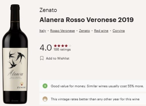 zenato alanera vivino