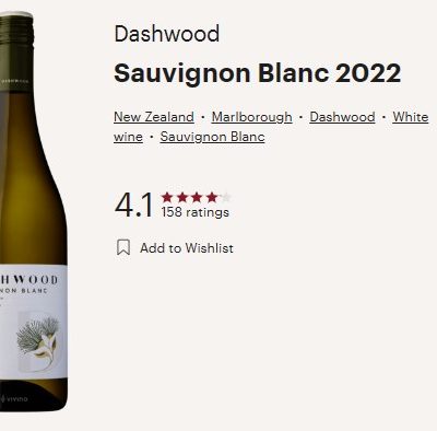 dashwood sb vivino