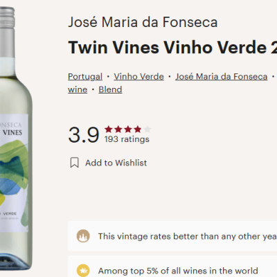 twin vines vivino
