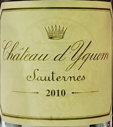 Chateau d'Yquem 2010 Sauternes