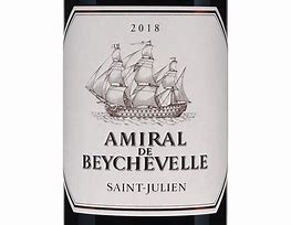 Chateau Beychevelle 2018 Amiral De Beychevelle