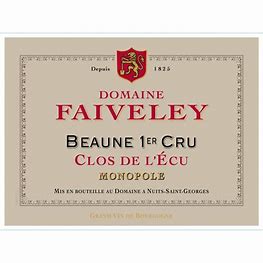 Domaine Faiveley 2020 Beaune Clos de l'Ecu Premier Cru