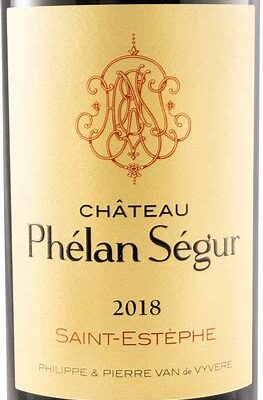 Chateau Phelan Segur 2018 Saint-Estephe