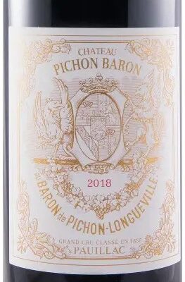 Chateau Pichon-Longueville Baron 2018 Pauillac