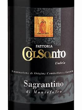 Fattoria Colsanto 2013 Sagrantino di Montefalco