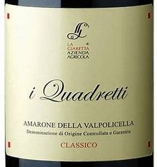 La Giaretta 2018 I Quadretti Amarone