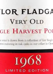 Taylor Fladgate 1968 Single Harvest Port