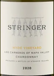 Stringer Cellars 2023 Hyde Vineyard Chardonnay