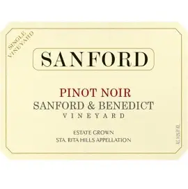 Sanford 2021 Pinot Noir Sanford & Benedict Vineyard