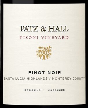 Patz & Hall 2022 Pinot Noir Pisoni Vineyard