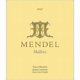 Mendel Malbec Mendoza