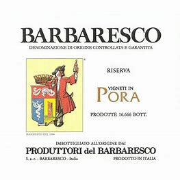 Produttori 2013 Barbaresco Pora Riserva