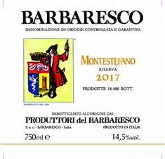 Produttori 2017 Barbaresco Montestefano Riserva