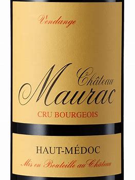 Chateau Maurac 2019 Red Blend Haut Medoc