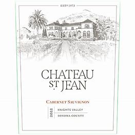 Chateau St Jean 2022 Cabernet Sauvignon Knights Valley