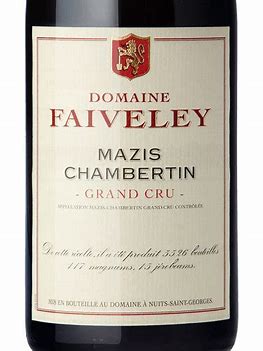 Faiveley 2020 Mazis-Chambertin Grand Cru