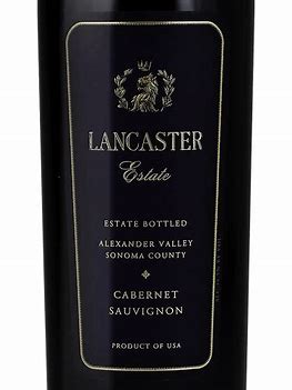 Lancaster 2019 Estate Bottled Cabernet Sauvignon