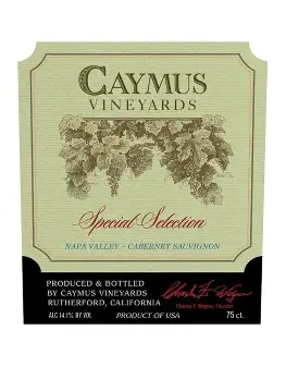 Caymus 2019 Special Selection Cabernet Sauvignon