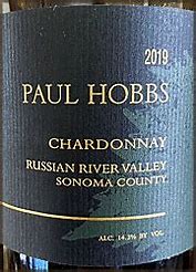 Paul Hobbs 2019 Chardonnay Russian River Valley