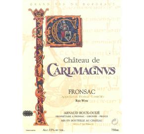 Chateau de Carlmagnvs 2022 Red Blend Fronsac