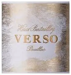 Chateau Haut-Batailley Verso 2019 Red Blend