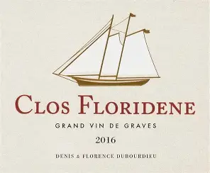 Denis Dubourdieu 2019 Clos Floridene Graves Rouge