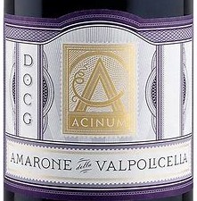 Acinum 2022 Amarone della Valpolicella