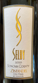 Selby Winery 2021 Old Vines Zinfandel Sonoma County