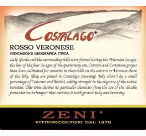 Zeni 2021 Costalago Rosso Veronese