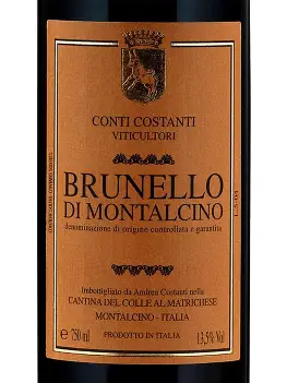 Conti Costanti 2019 Brunello di Montalcino