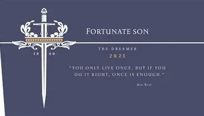 Hundred Acre Fortunate Son 2021 The Dreamer