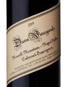 Dunn 2019 Cabernet Sauvignon Howell Mountain